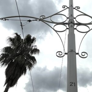 Fitzroy Street Tram Poles